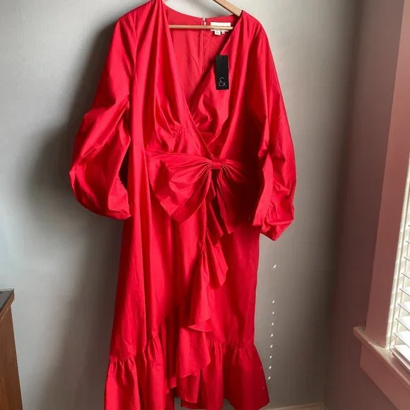 Sachin Babi Dresses New Sachin Babi Aurora Faux Wrap Dress